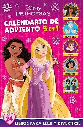 PRINCESAS. CALENDARIO DE ADVIENTO 5 EN 1 | 9788410029712 | DISNEY | Llibreria Drac - Llibreria d'Olot | Comprar llibres en català i castellà online