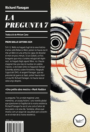 PREGUNTA 7, LA | 9791387726157 | FLANAGAN, RICHARD | Llibreria Drac - Librería de Olot | Comprar libros en catalán y castellano online