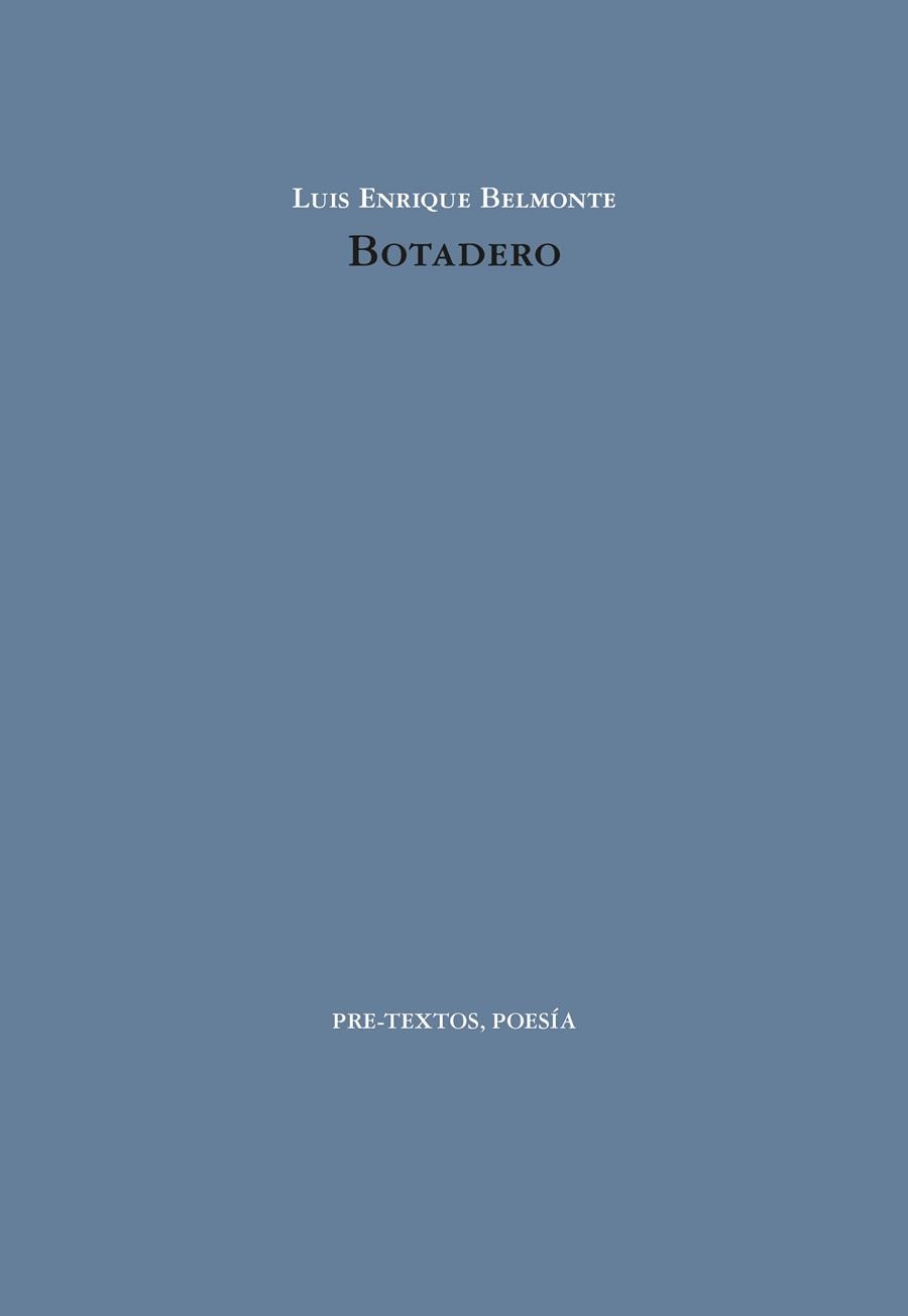 BOTADERO | 9788410309678 | BELMONTE, LUIS ENRIQUE | Llibreria Drac - Librería de Olot | Comprar libros en catalán y castellano online