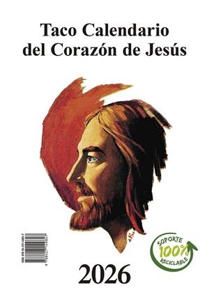 TACO CALENDARIO DEL CORAZÓN DE JESÚS - GRANDE - 2026 | 9788427149809 | AA.DD. | Llibreria Drac - Llibreria d'Olot | Comprar llibres en català i castellà online