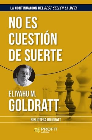 NO ES CUESTIÓN DE SUERTE | 9788410235977 | GOLDRATT, ELIYAHU M. | Llibreria Drac - Librería de Olot | Comprar libros en catalán y castellano online