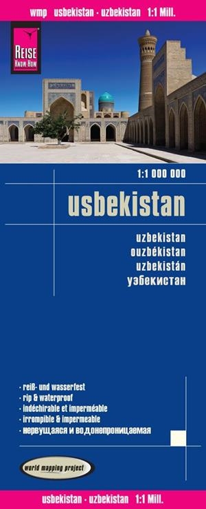 USBEKISTAN MAPA REISE  1 : 1 000 000 | 9783831772742 | AAVV | Llibreria Drac - Librería de Olot | Comprar libros en catalán y castellano online