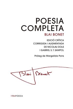 POESIA COMPLETA BLAI BONET | 9791387757144 | BONET, BLAI | Llibreria Drac - Llibreria d'Olot | Comprar llibres en català i castellà online