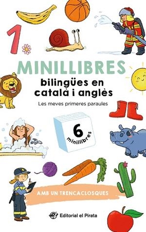 MINILLIBRES BILINGÜES EN CATALÀ I ANGLÈS | 9788419912459 | EDITORIAL EL PIRATA | Llibreria Drac - Llibreria d'Olot | Comprar llibres en català i castellà online
