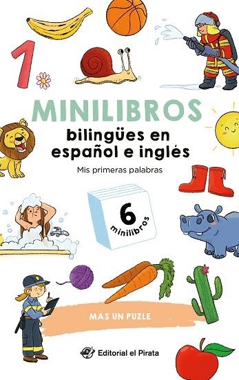 MINILIBROS BILINGÜES EN ESPAÑOL E INGLÉS | 9788419898579 | EDITORIAL EL PIRATA | Llibreria Drac - Librería de Olot | Comprar libros en catalán y castellano online