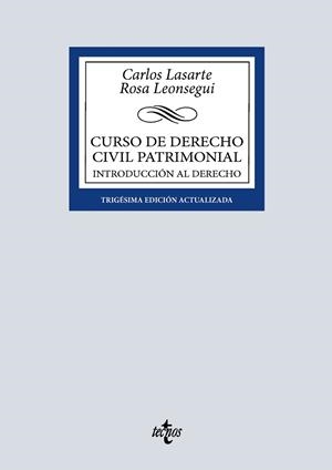 CURSO DE DERECHO CIVIL PATRIMONIAL | 9788430992645 | LASARTE, CARLOS/LEONSEGUI GUILLOT, ROSA ADELA | Llibreria Drac - Librería de Olot | Comprar libros en catalán y castellano online