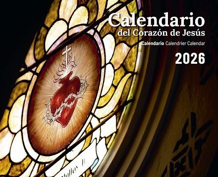 CALENDARIO DEL CORAZÓN DE JESÚS 2026 - PARED | 9788427149922 | GRUPO DE COMUNICACIÓN LOYOLA. | Llibreria Drac - Llibreria d'Olot | Comprar llibres en català i castellà online