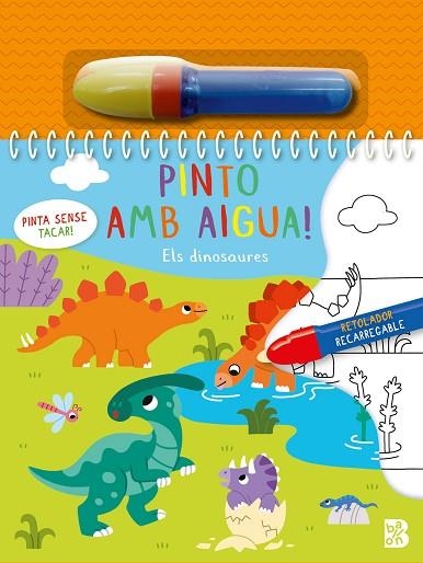PINTO AMB AIGUA. ELS DINOSAURES | 9789403242866 | BALLON | Llibreria Drac - Llibreria d'Olot | Comprar llibres en català i castellà online