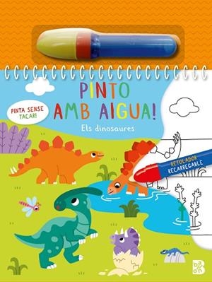 PINTO AMB AIGUA. ELS DINOSAURES | 9789403242866 | BALLON | Llibreria Drac - Llibreria d'Olot | Comprar llibres en català i castellà online