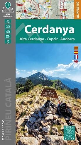 CERDANYA ALTA CERDANYA CAPCIR ANDORRA E: 1/50000 | 9788470111914 | AA.DD. | Llibreria Drac - Llibreria d'Olot | Comprar llibres en català i castellà online