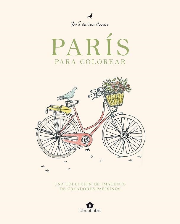 PARÍS PARA COLOREAR | 9788419043863 | Llibreria Drac - Llibreria d'Olot | Comprar llibres en català i castellà online