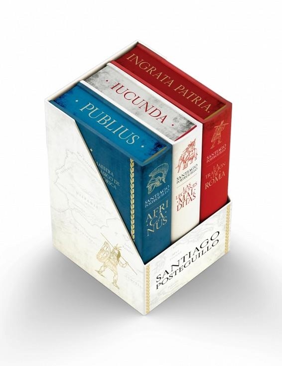TRILOGÍA AFRICANUS (ESTUCHE CON: EL HIJO DEL CONSUL | LAS LEGIONES MALDITAS | LA TRAICIÓN DE ROMA) | 9788413149172 | POSTEGUILLO, SANTIAGO | Llibreria Drac - Llibreria d'Olot | Comprar llibres en català i castellà online