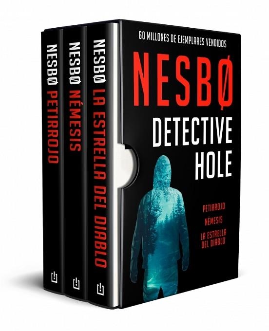 DETECTIVE HARRY HOLE (EDICIÓN ESTUCHE CON: PETIRROJO | NÉMESIS | LA ESTRELLA DEL DIABLO) | 9788466389303 | NESBO, JO | Llibreria Drac - Llibreria d'Olot | Comprar llibres en català i castellà online