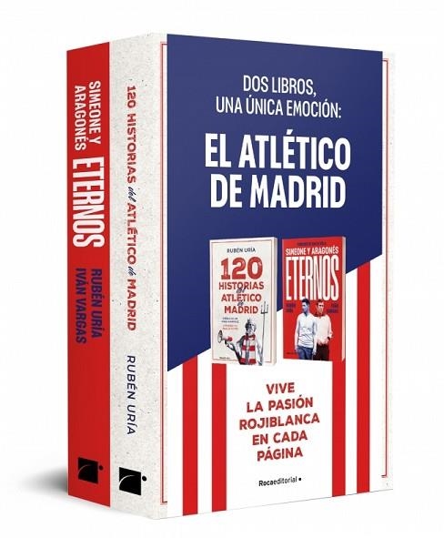 ATLÉTICO DE MADRID, EL (PACK CON: 120 HISTORIAS DEL ATLÉTICO DE MADRID | ETERNOS: SIMEONE Y ARAGONÉS) | 9791387629236 | VARGAS, IVÁN; URÍA, RUBÉN | Llibreria Drac - Llibreria d'Olot | Comprar llibres en català i castellà online