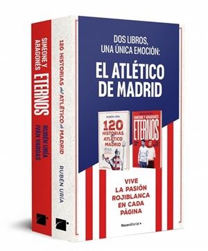 ATLÉTICO DE MADRID, EL (PACK CON: 120 HISTORIAS DEL ATLÉTICO DE MADRID | ETERNOS: SIMEONE Y ARAGONÉS) | 9791387629236 | VARGAS, IVÁN; URÍA, RUBÉN | Llibreria Drac - Llibreria d'Olot | Comprar llibres en català i castellà online