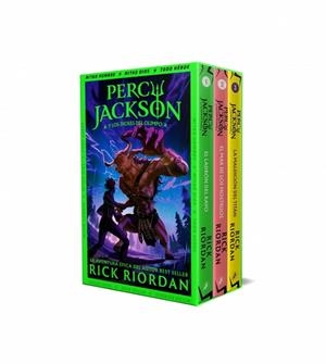 PERCY JACKSON Y LOS DIOSES DEL OLIMPO (ESTUCHE CON: EL LADRÓN DEL RAYO|EL MAR DE LOS MONSTRUOS|LA MALDICIÓN DEL TITÁN) | 9788419868541 | RIORDAN, RICK | Llibreria Drac - Llibreria d'Olot | Comprar llibres en català i castellà online