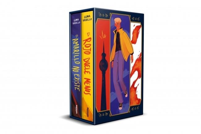 ESTUCHE BILOGÍA GEMA VADILLO: EL AMARILLO NO EXISTE | EL ROJO DUELE MENOS | 9788419441768 | VADILLO, GEMA | Llibreria Drac - Llibreria d'Olot | Comprar llibres en català i castellà online