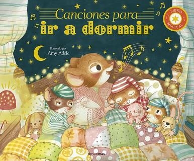CANCIONES PARA IR A DORMIR. LIBRO MUSICAL | 9788408300847 | ADELE, AMY; ECKFORD, JENNIFER | Llibreria Drac - Librería de Olot | Comprar libros en catalán y castellano online