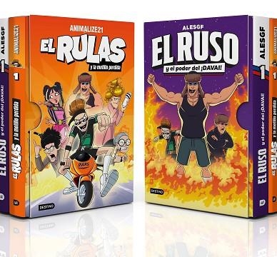 ESTUCHE EL RULAS 1 + EL RUSO 1 | 9788408311423 | ANIMALIZE21; ALESGF | Llibreria Drac - Llibreria d'Olot | Comprar llibres en català i castellà online