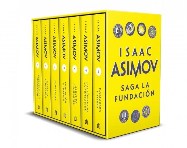 ESTUCHE SAGA LA FUNDACIÓN | 9788466362177 | ASIMOV, ISAAC | Llibreria Drac - Librería de Olot | Comprar libros en catalán y castellano online