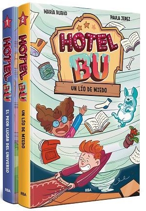 HOTEL BU PACK LIBROS 1 Y 2 | 9788411329262 | RUBIO, MARÍA | Llibreria Drac - Llibreria d'Olot | Comprar llibres en català i castellà online