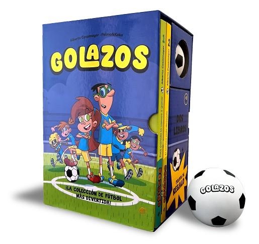 ESTUCHE GOLAZOS: 2 LIBROS + PELOTA | 9788419898944 | CASAMAYOR, ALBERTO | Llibreria Drac - Llibreria d'Olot | Comprar llibres en català i castellà online