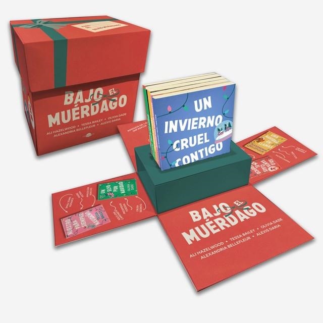 ESTUCHE BAJO EL MUÉRDAGO | 9791387810078 | HAZELWOOD, ALI; BAILEY, TESSA; DADE, OLIVIA; BELLEFLEUR, ALEXANDRIA; DARIA, ALEXIS | Llibreria Drac - Librería de Olot | Comprar libros en catalán y castellano online