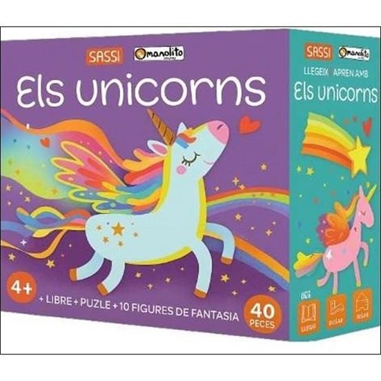 UNICORNS, ELS (PUZZLE) | 9788410443860 | AA.DD. | Llibreria Drac - Llibreria d'Olot | Comprar llibres en català i castellà online