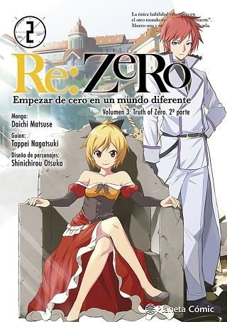 RE:ZERO CHAPTER 3 (MANGA) Nº 02/11 | 9791387781781 | NAGATSUKI, TAPPEI | Llibreria Drac - Llibreria d'Olot | Comprar llibres en català i castellà online
