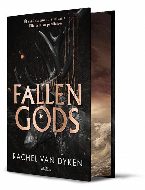 FALLEN GODS (EDICIÓN ESPECIAL EN TAPA DURA Y CON CANTOS TINTADOS) (HILOS DEL DESTINO 1) | 9788419982414 | VAN DYKEN, RACHEL | Llibreria Drac - Librería de Olot | Comprar libros en catalán y castellano online