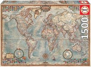 PUZZLE 1500 EDUCA EL MUNDO, MAPA POLITICO | 8412668160057 | AA.DD. | Llibreria Drac - Llibreria d'Olot | Comprar llibres en català i castellà online
