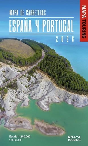 MAPA DE CARRETERAS DE ESPAÑA Y PORTUGAL 1:340.000 2026 | 9788491589969 | ANAYA TOURING | Llibreria Drac - Llibreria d'Olot | Comprar llibres en català i castellà online