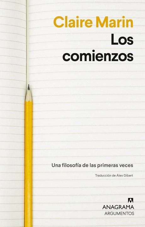 COMIENZOS, LOS | 9788433948700 | MARIN, CLAIRE | Llibreria Drac - Llibreria d'Olot | Comprar llibres en català i castellà online
