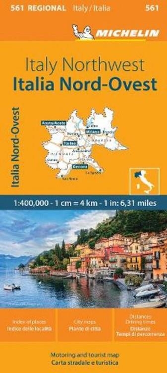 MAPA REGIONAL ITALIA NORD-OUEST 561 | 9782067263925 | MICHELIN EDITIONS DES VOYAGES | Llibreria Drac - Llibreria d'Olot | Comprar llibres en català i castellà online