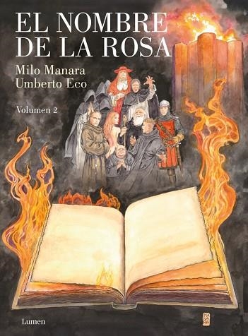 NOMBRE DE LA ROSA, EL (LA NOVELA GRÁFICA) (EL NOMBRE DE LA ROSA (LA NOVELA GRÁFICA) 2) | 9788426425713 | MANARA, MILO; ECO, UMBERTO | Llibreria Drac - Llibreria d'Olot | Comprar llibres en català i castellà online