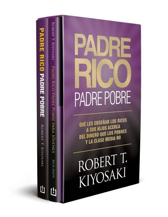 ESTUCHE PADRE RICO, PADRE POBRE (CONTIENE: PADRE RICO, PADRE POBRE | PADRE RICO, PADRE POBRE PARA JÓVENES) | 9788466375047 | KIYOSAKI, ROBERT T. | Llibreria Drac - Llibreria d'Olot | Comprar llibres en català i castellà online