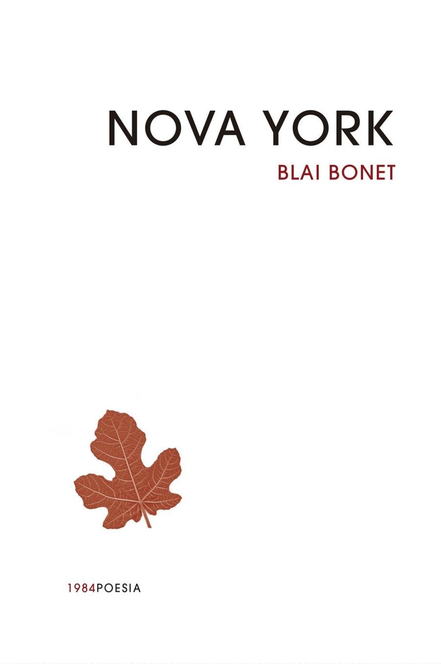 NOVA YORK | 9791387757311 | BONET, BLAI | Llibreria Drac - Llibreria d'Olot | Comprar llibres en català i castellà online