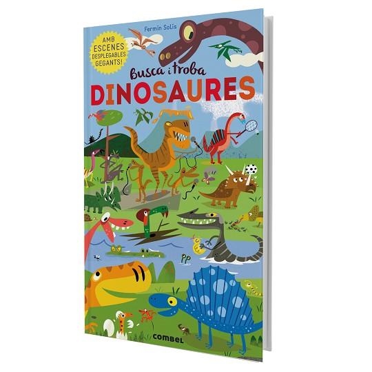 BUSCA I TROBA DINOSAURES | 9788411583374 | SOLÍS, FERMÍN | Llibreria Drac - Llibreria d'Olot | Comprar llibres en català i castellà online