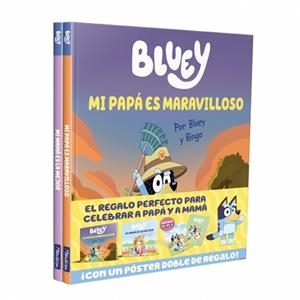 ¡PAPÁ Y MAMÁ SON GENIALES! PACK CON DOS LIBROS DE BLUEY PARA CELEBRAR CON PAPÁ Y MAMÁ (BLUEY. UN CUENTO) | 9788448873394 | BLUEY | Llibreria Drac - Librería de Olot | Comprar libros en catalán y castellano online