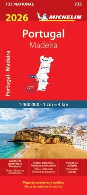 MAPA NATIONAL PORTUGAL, MADEIRA (NATIONAL 733) | 9782067270442 | AA.DD. | Llibreria Drac - Llibreria d'Olot | Comprar llibres en català i castellà online