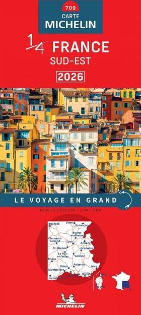 MAPA NATIONAL FRANCE SUD-EST (NATIONAL 709) | 9782067269767 | AA.DD. | Llibreria Drac - Librería de Olot | Comprar libros en catalán y castellano online
