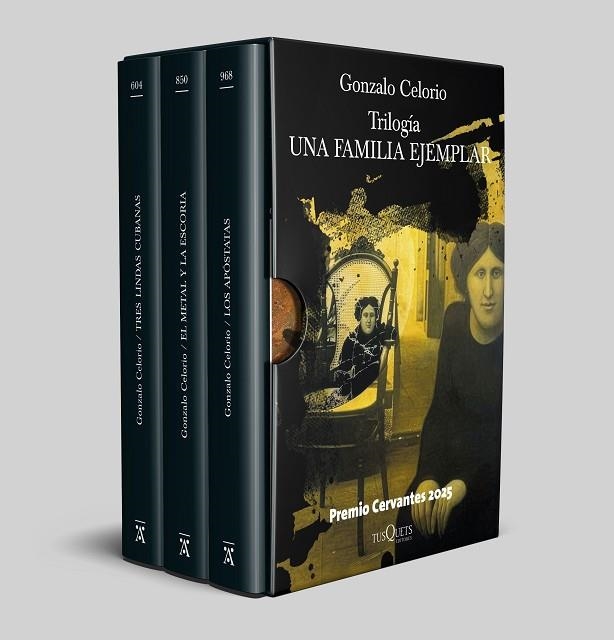 ESTUCHE UNA FAMILIA EJEMPLAR (PREMIO CERVANTES 2025) | 9788411077705 | CELORIO, GONZALO | Llibreria Drac - Llibreria d'Olot | Comprar llibres en català i castellà online