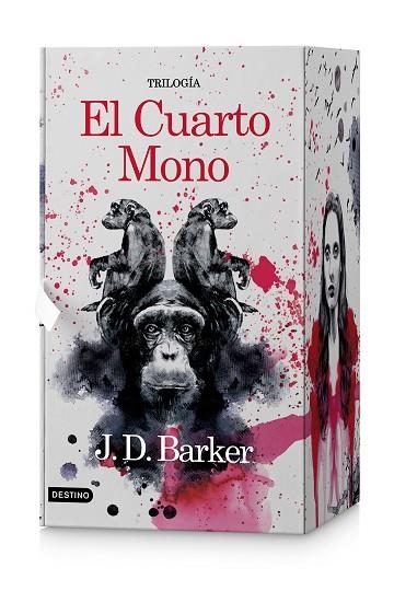 COFRE TRILOGÍA EL CUARTO MONO | 9788423369652 | BARKER, J.D. | Llibreria Drac - Llibreria d'Olot | Comprar llibres en català i castellà online