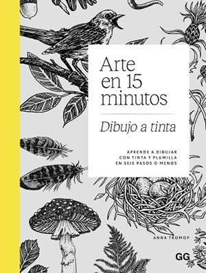 ARTE EN 15 MINUTOS DIBUJO A TINTA | 9788425236266 | TROMOP, ANNA | Llibreria Drac - Llibreria d'Olot | Comprar llibres en català i castellà online