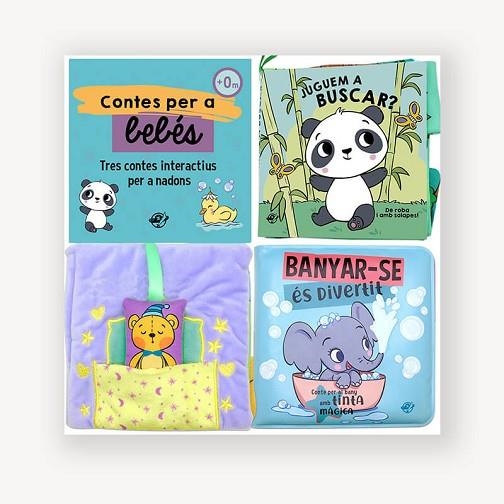CONTES PER A BEBÈS D'UN ANY - TRES CONTES INTERACTIUS PER ALS MÉS PETITS | 9788419912336 | TEBA, ALICIA | Llibreria Drac - Llibreria d'Olot | Comprar llibres en català i castellà online