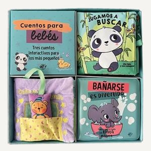 CUENTOS PARA BEBÉS: TRES CUENTOS INTERACTIVOS PARA LOS MÁS PEQUEÑOS | 9788419898531 | TEBA, ALICIA | Llibreria Drac - Llibreria d'Olot | Comprar llibres en català i castellà online