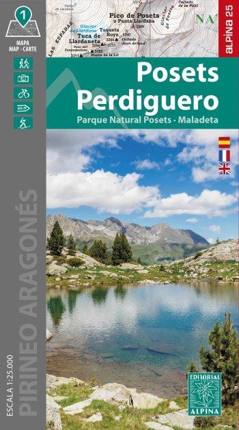 POSETS PERDIGUERO (1:25.000) | 9788470112089 | ALPINA | Llibreria Drac - Llibreria d'Olot | Comprar llibres en català i castellà online