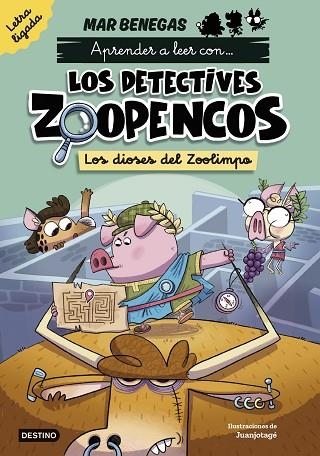 DIOSES DEL Z, LOS (APRENDER A LEER CON... LOS DETECTIVES ZOOPENCOS LETRA LIGADA 2) | 9788408318026 | BENEGAS, MAR | Llibreria Drac - Llibreria d'Olot | Comprar llibres en català i castellà online