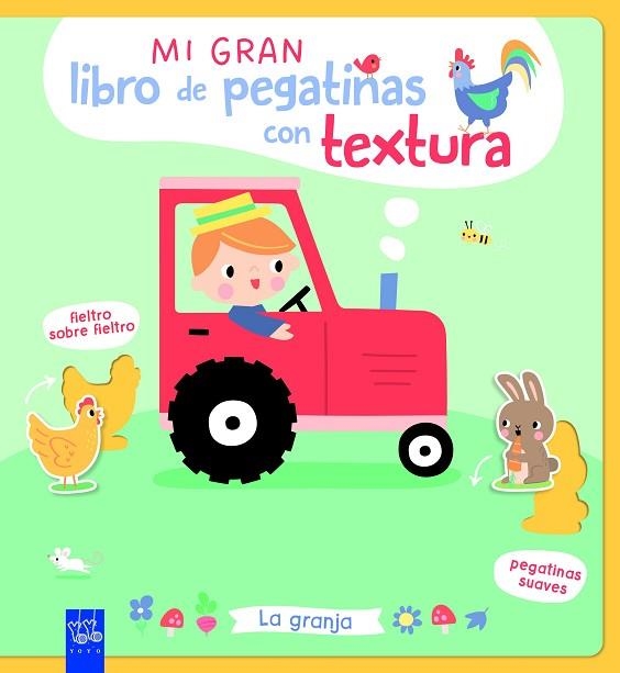 MI GRAN LIBRO DE PEGATINAS CON TEXTURA. LA GRANJA | 9788408312123 | YOYO | Llibreria Drac - Llibreria d'Olot | Comprar llibres en català i castellà online
