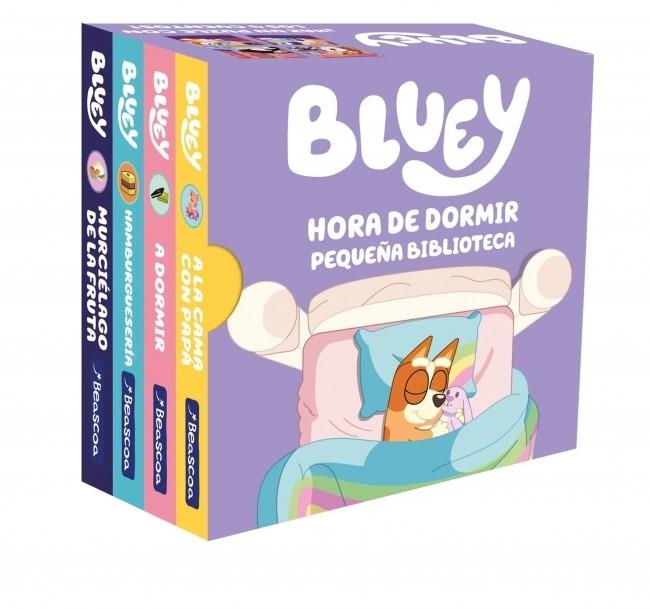 BLUEY. LIBRO JUGUETE - HORA DE DORMIR. PEQUEÑA BIBLIOTECA (EDICIÓN EN ESPAÑOL) | 9788448872823 | BLUEY | Llibreria Drac - Librería de Olot | Comprar libros en catalán y castellano online